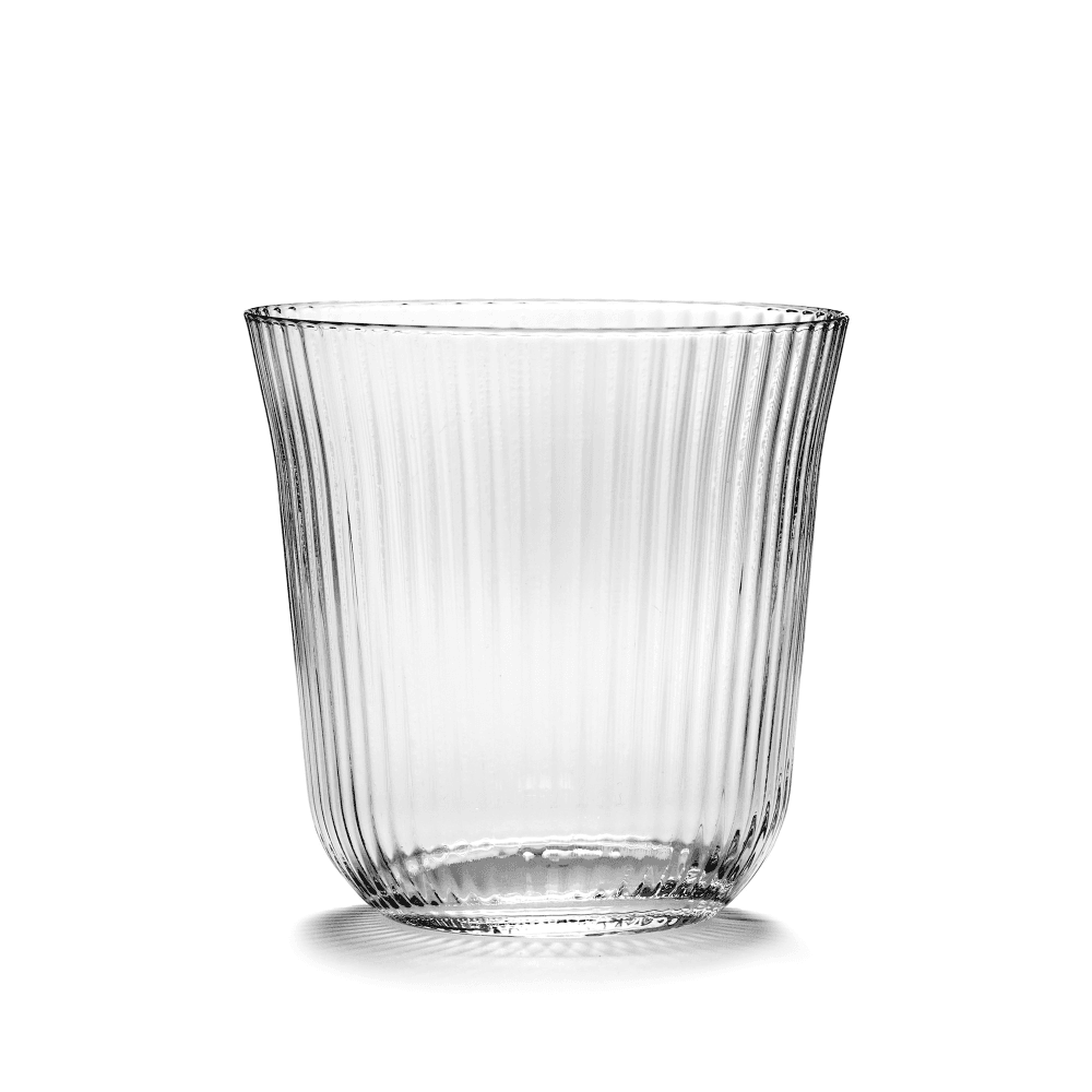 Inku Set of 4 long drink tumblers, Clear
