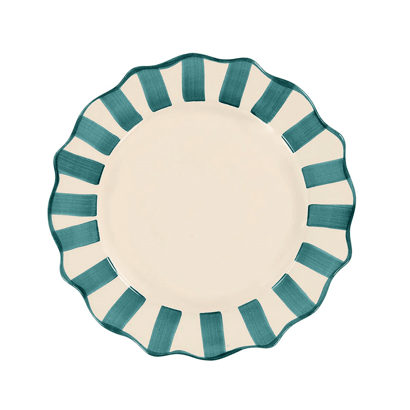 Scalloped Dinner Plate