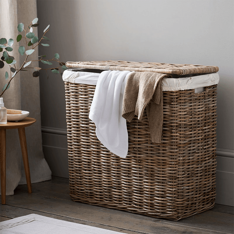 Kubu Laundry Basket, Natural