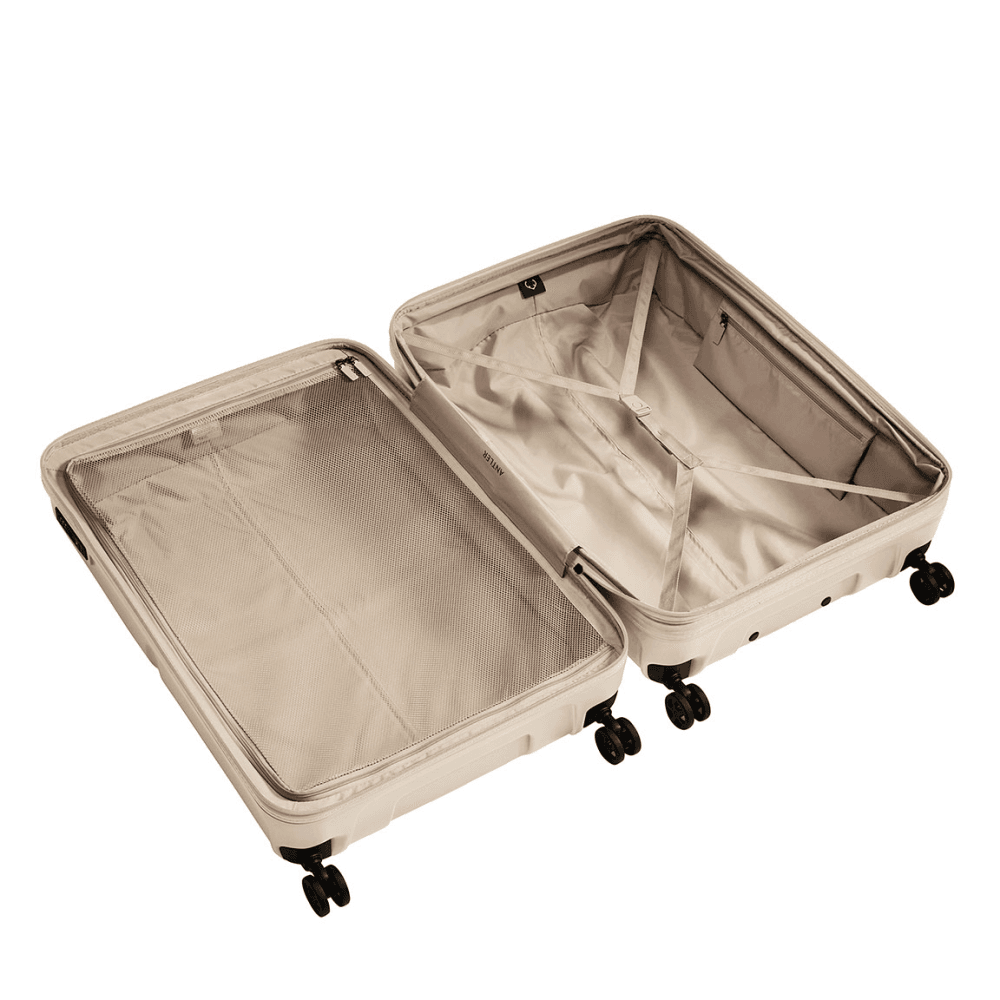 Single Stripe Expandable Suitcase