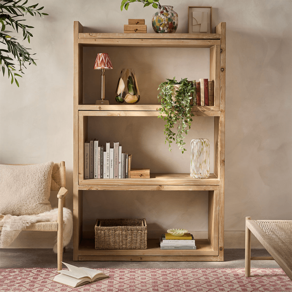 Halds Adjustable Shelf Unit, Natural