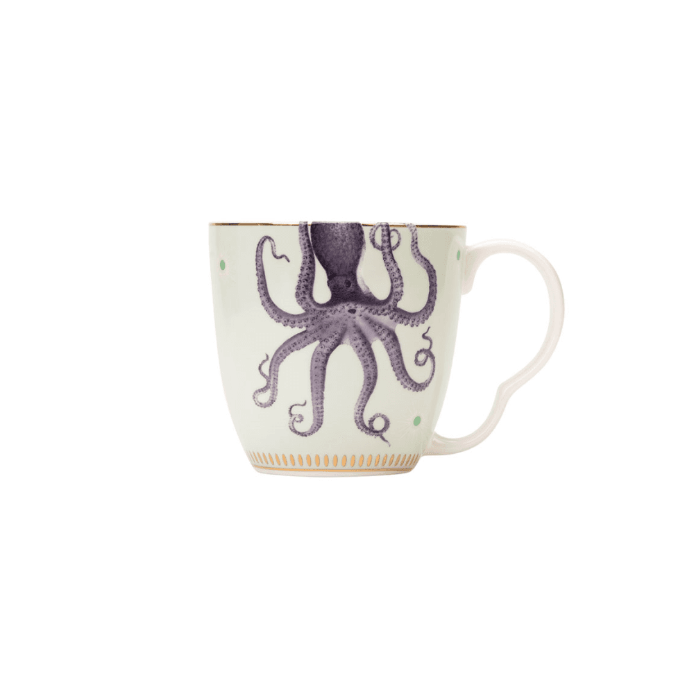Octopus Mug, Blue