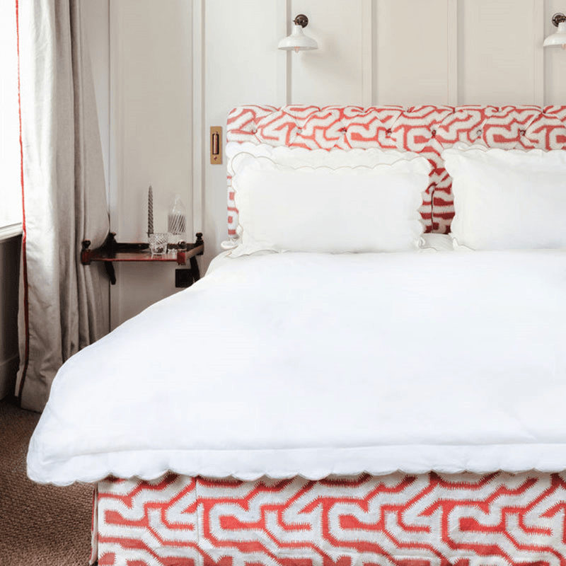 Annabelle Scalloped Set of 2 Pillowcases