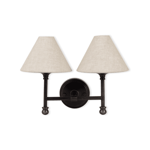 Image showing the Kelmscot Double Wall Light product.