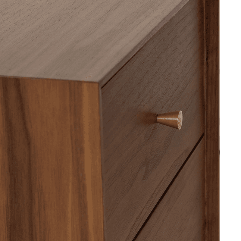 Artie Bedside Table, Walnut