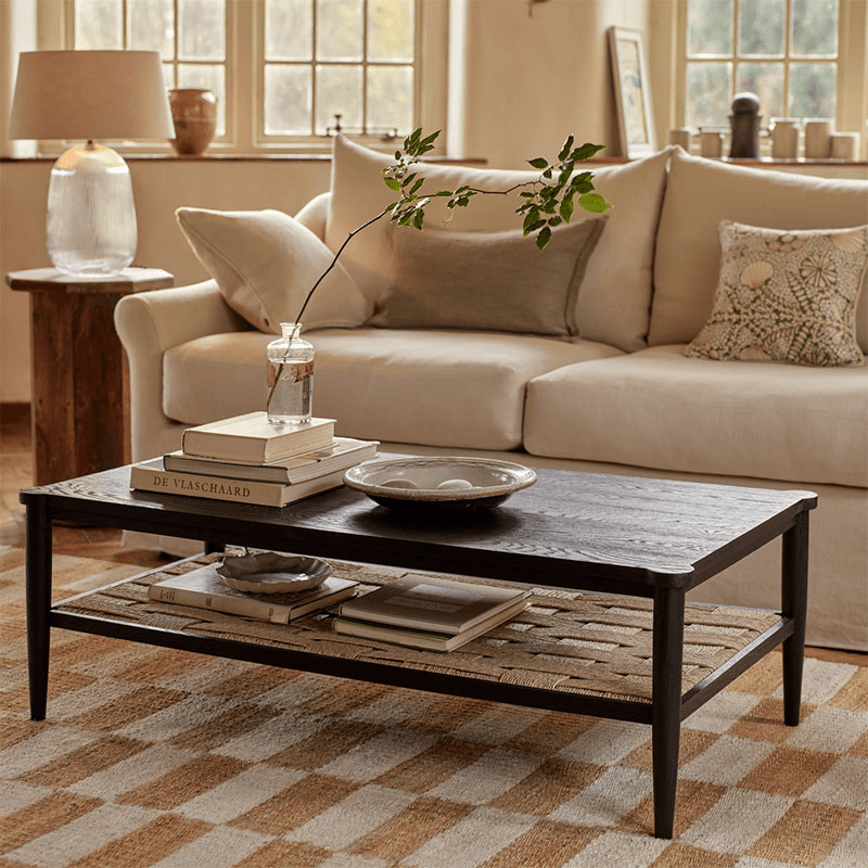 Frome Coffee Table, Warm Black
