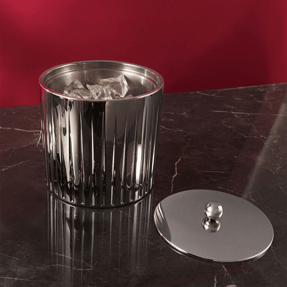 Dorset Double Walled Ice Bucket & Lid, Stainless Steel