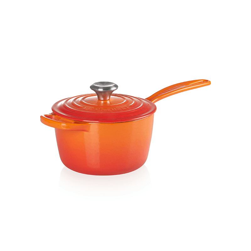 Signature Cast Iron Saucepan