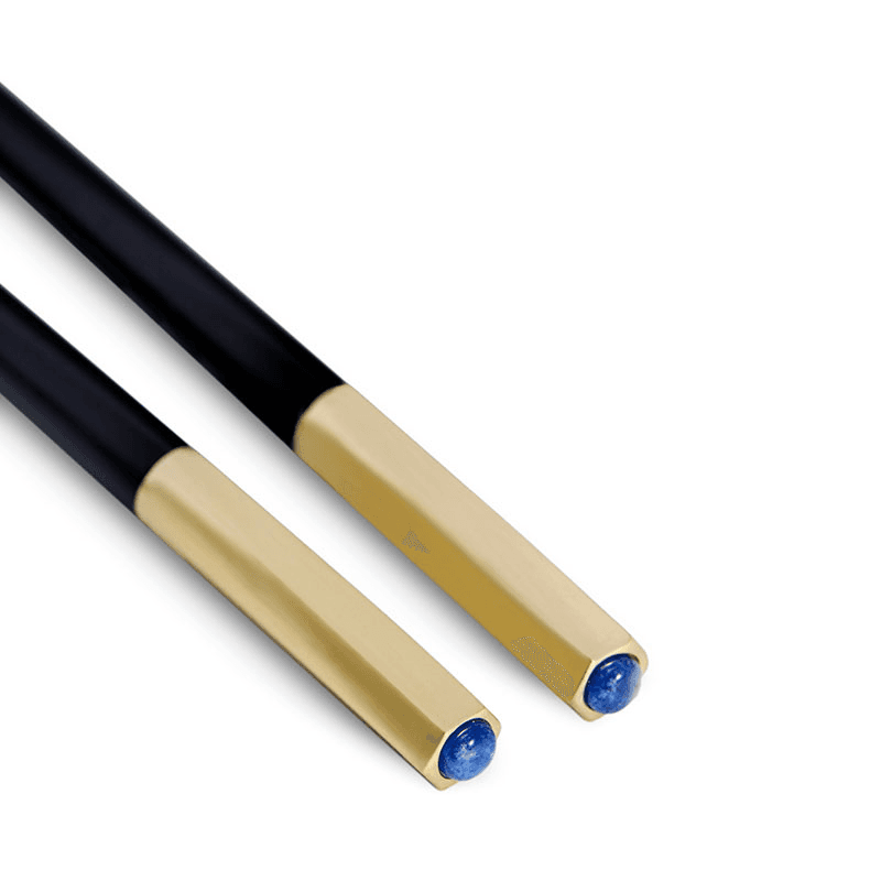 Zen Set of 2 Chopsticks, Black