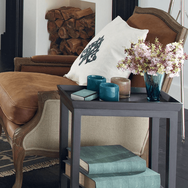 Gustavian Sofa Side Table
