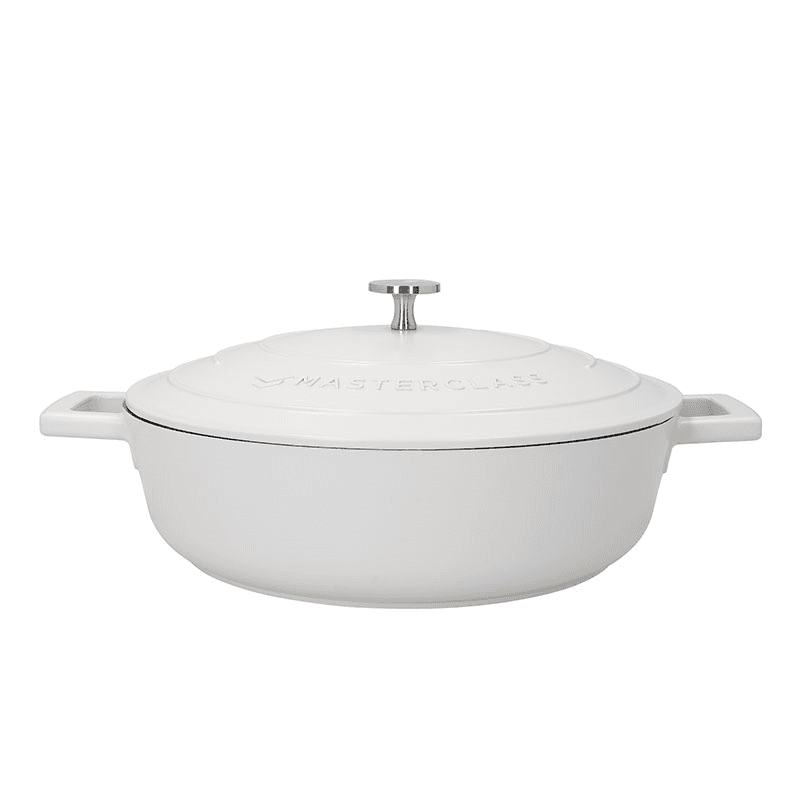 Shallow Casserole Dish, Cream