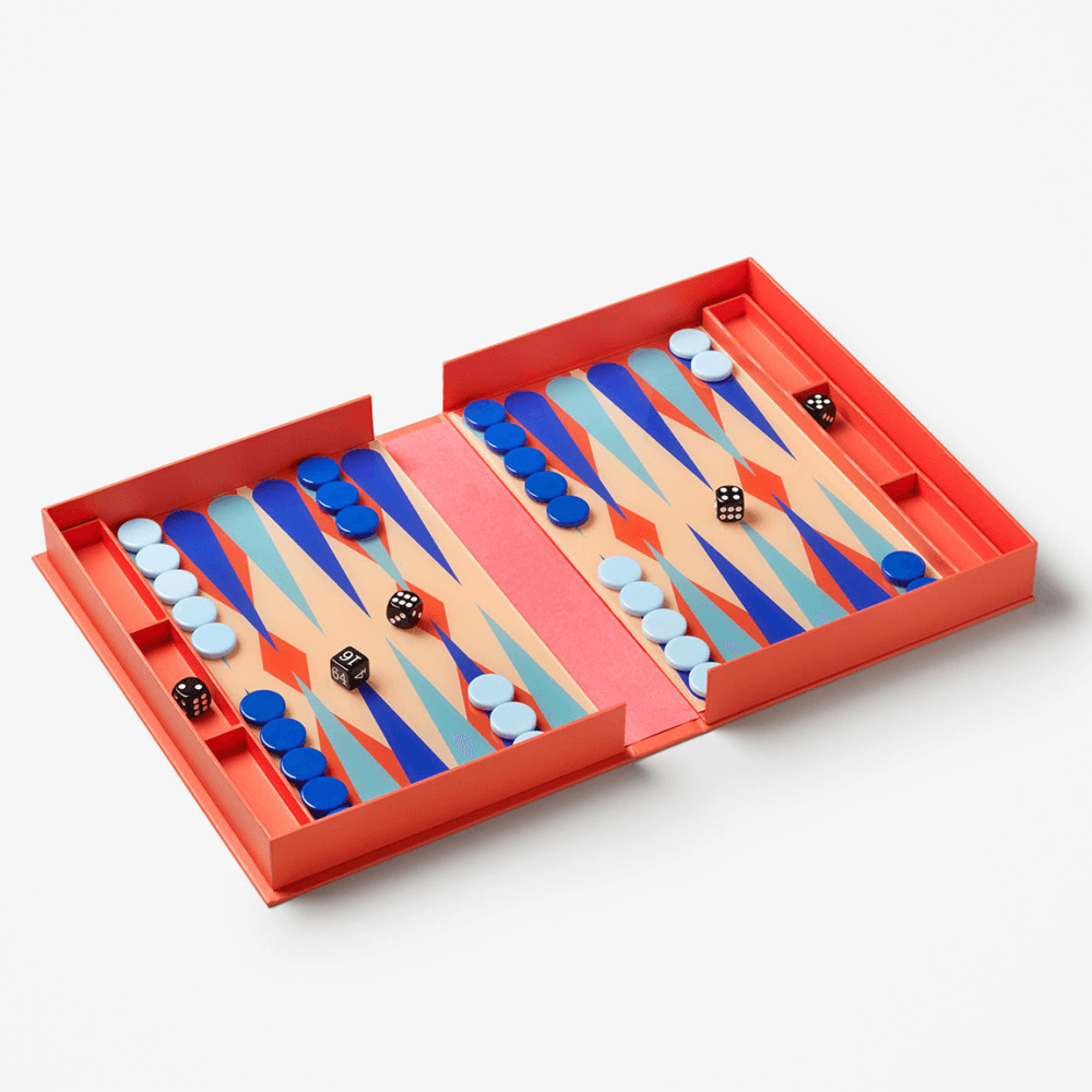 Classic Art of Backgammon, Red Multi