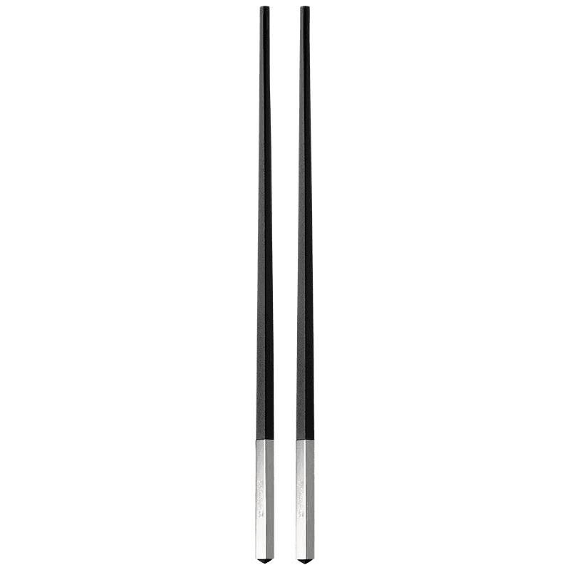 Uni Pair of Chinese chopsticks, black