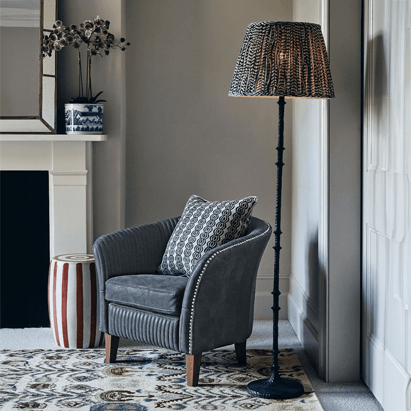 Thomasin Floor Lamp, Dark Bronze