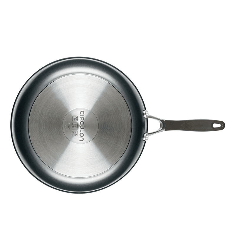 A1 ScratchDefense Extreme Non-Stick Induction Frying Pan, Grey