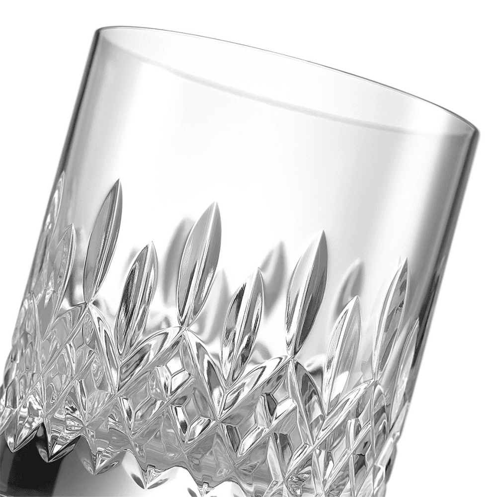 Connoisseur Set of 4 Double Old Fashioned Tumblers, Clear