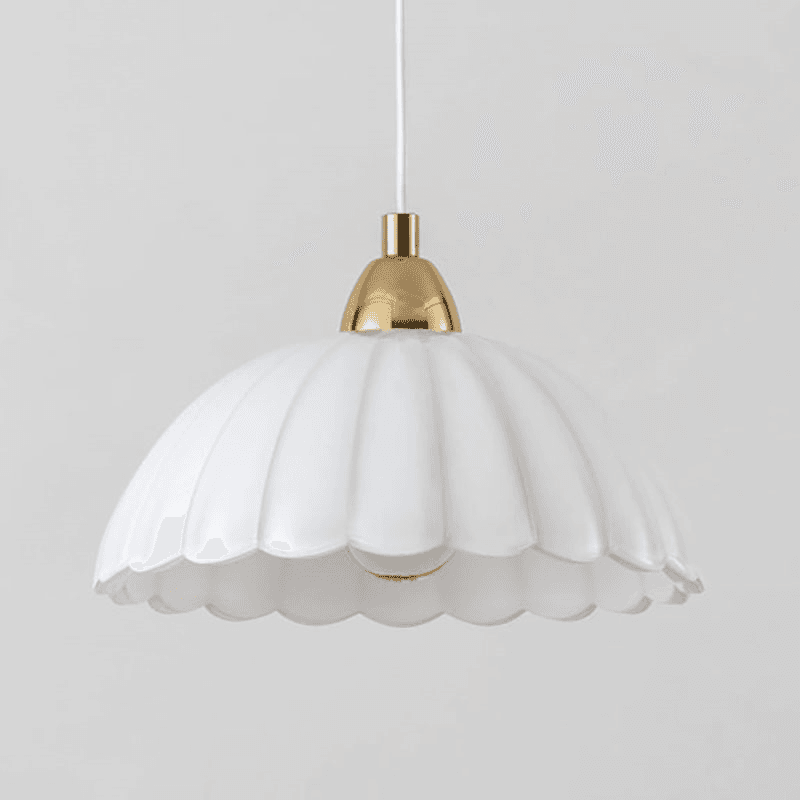 Flower Pendant Light, Opal