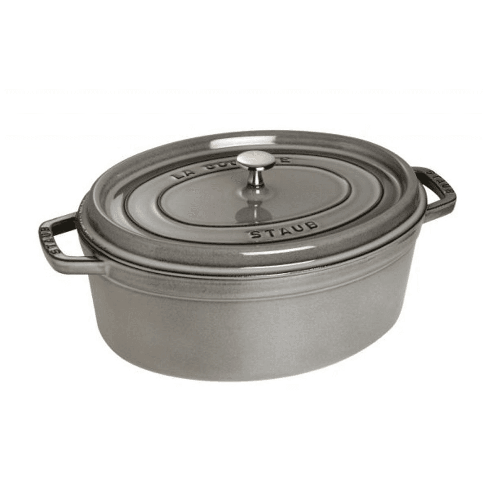 Oval cocotte, Graphite Grey