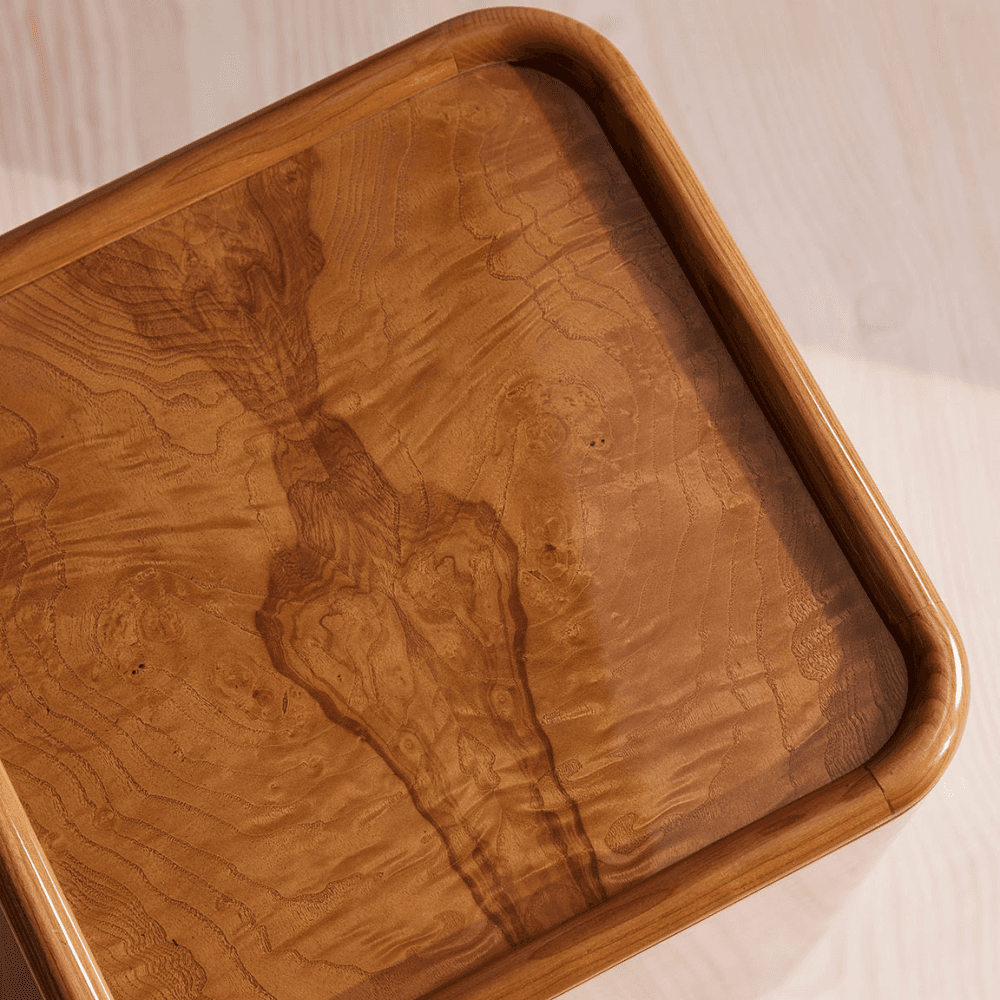 Dawson Dawson Side Table, Olive Ash Burl