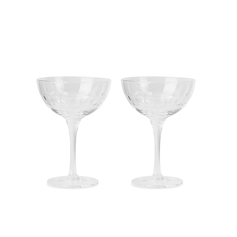 Bethnal Set of 2 Champagne Coupes