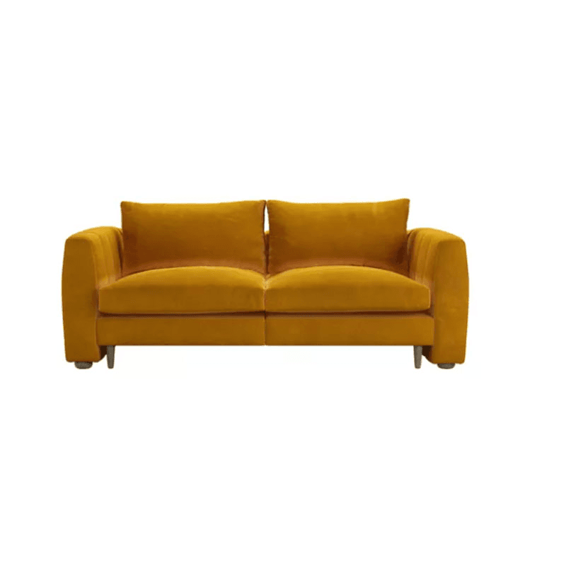 Tiffany Slim Sofa, Amber Smart Velvet
