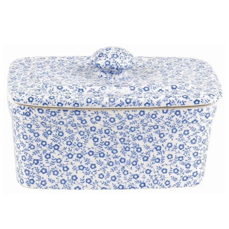 Felicity Butter Dish, Pale Blue