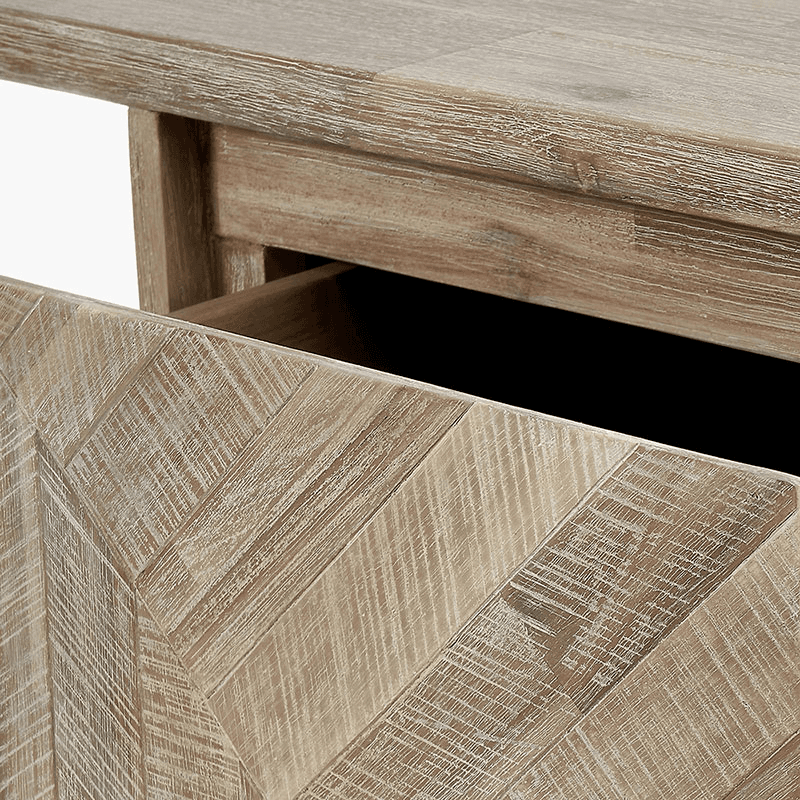 Marca Desk, Acacia Wood