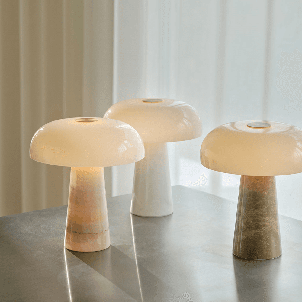 Glossy Mini Table Lamp