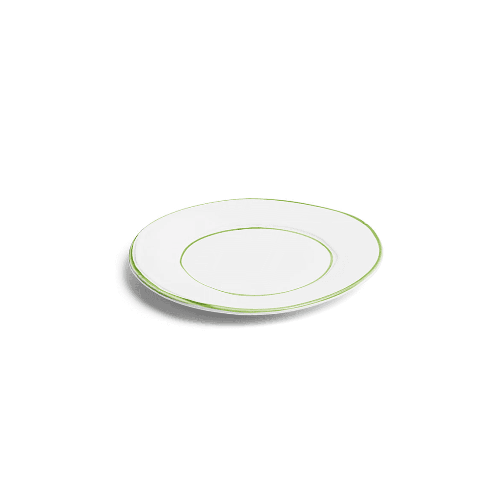 Oddington Salad Plate, Green