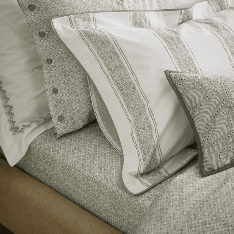 Yuna Fitted Sheet, Sage