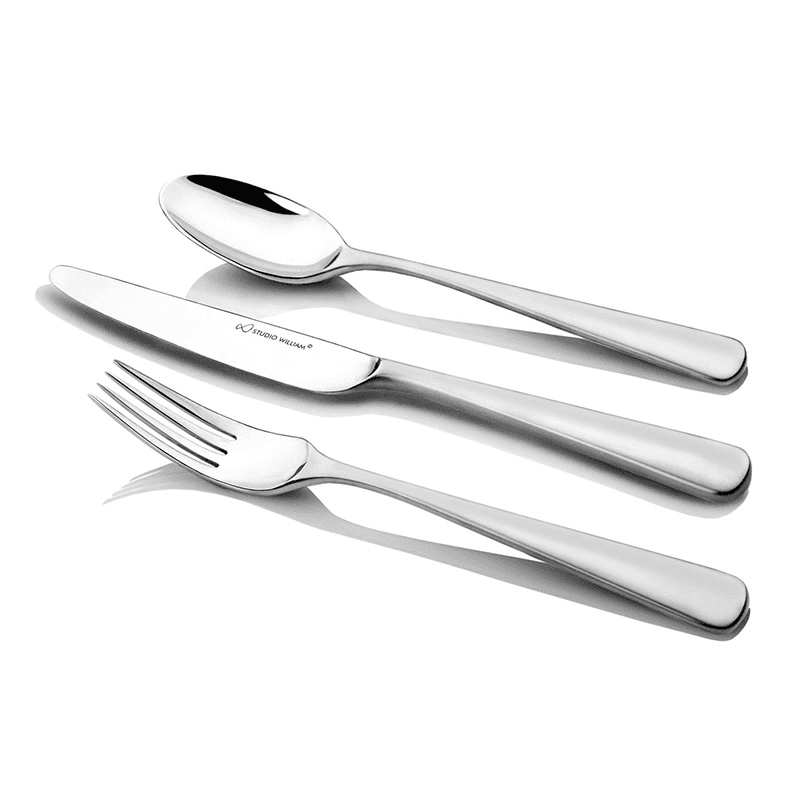 Mahogany Satin 56 Piece Cutlery Set