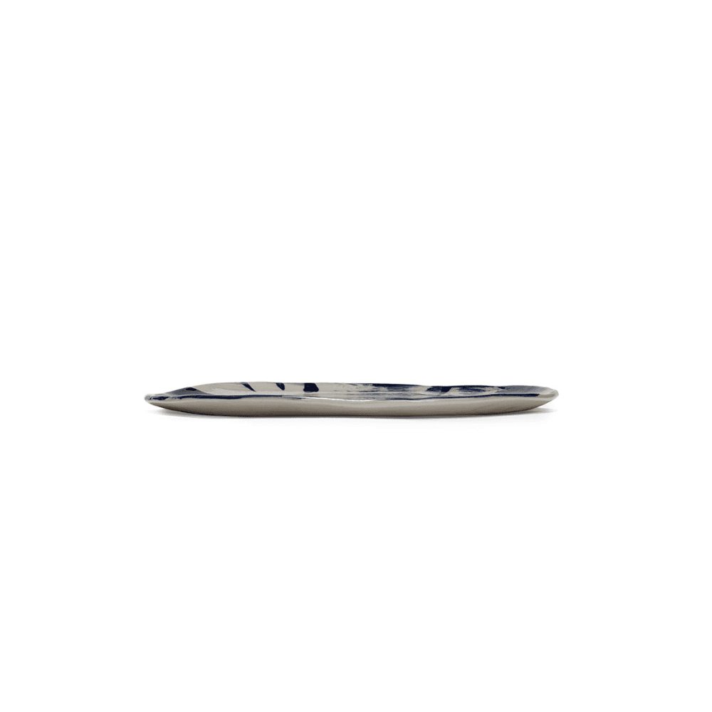 Sophia by Marie Michielssen Set of 4 Breakfast Plates, Beige Blue
