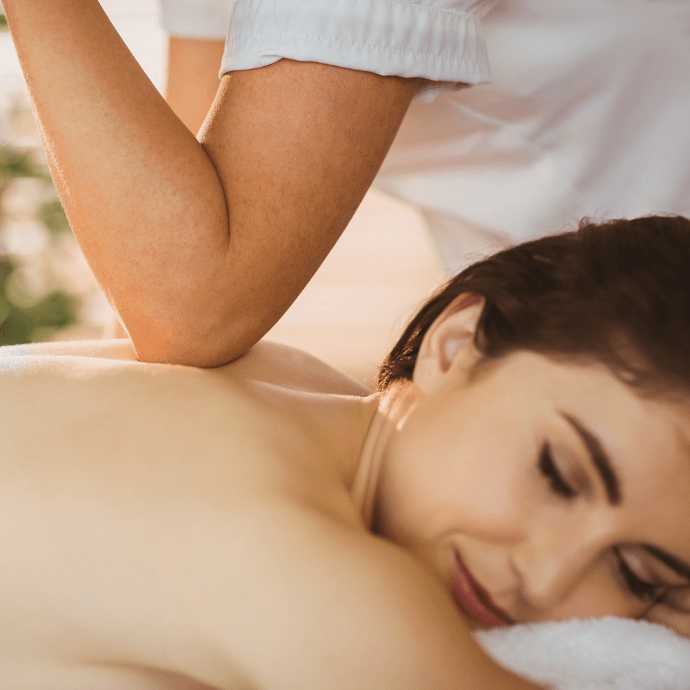 Deep tissue massage for two