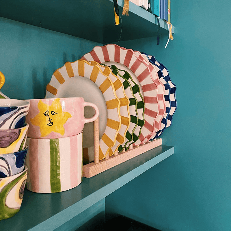 Scalloped Dinner Plate