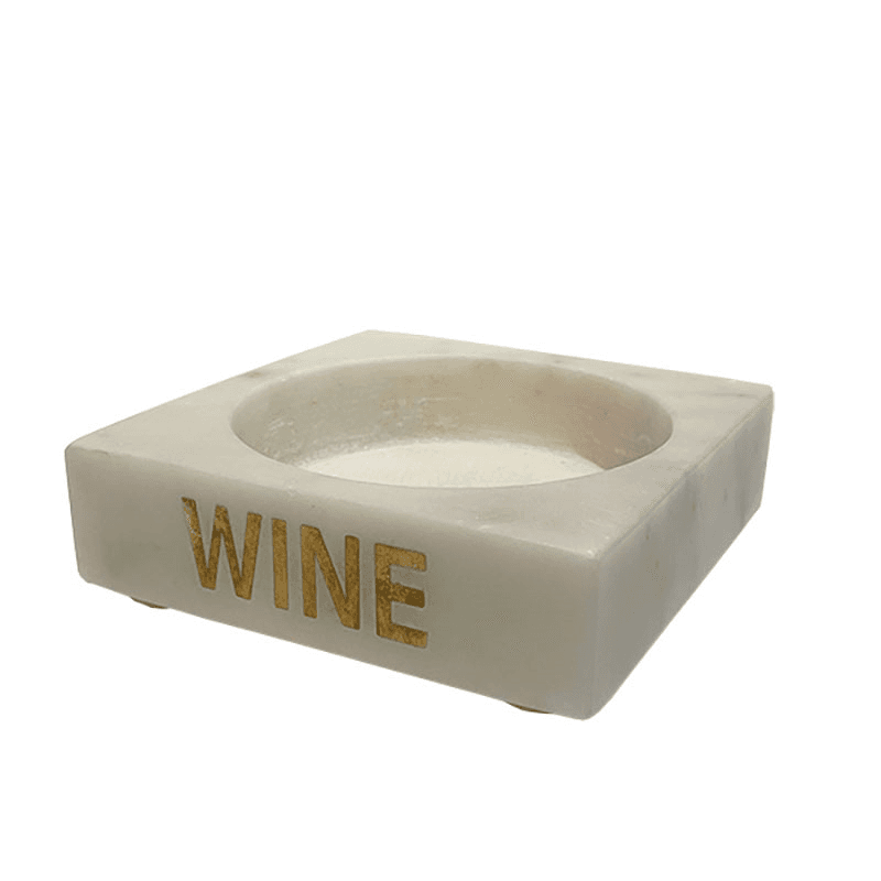 Wine Bottle Holder, White