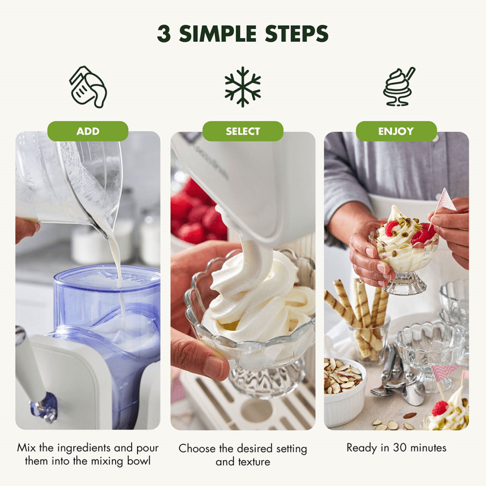 Frost Ice Cream & Slushi Maker, Cream
