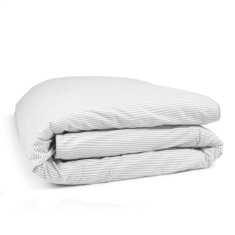 Striped Percale Duvet Cover