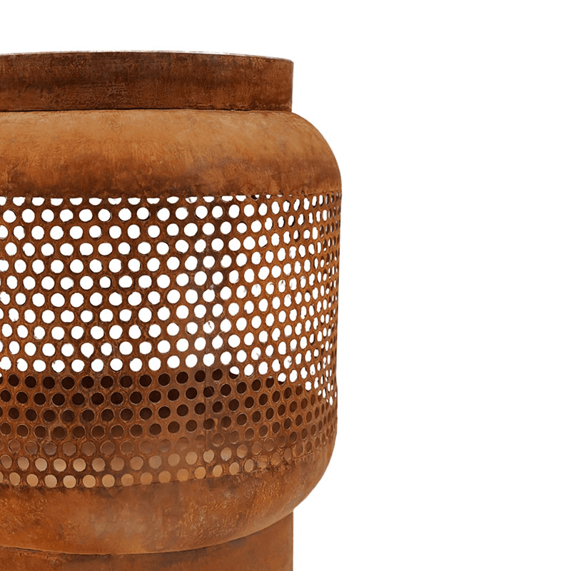 Outdoor Buttermere Basket Fire Pit, Rust