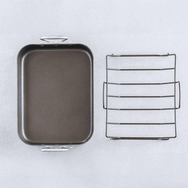 Non-Stick Roasting tin with rack, Premium