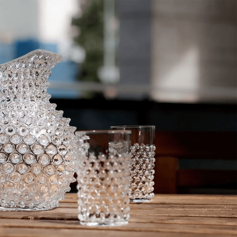 Hobnail Set of 6 Tumblers