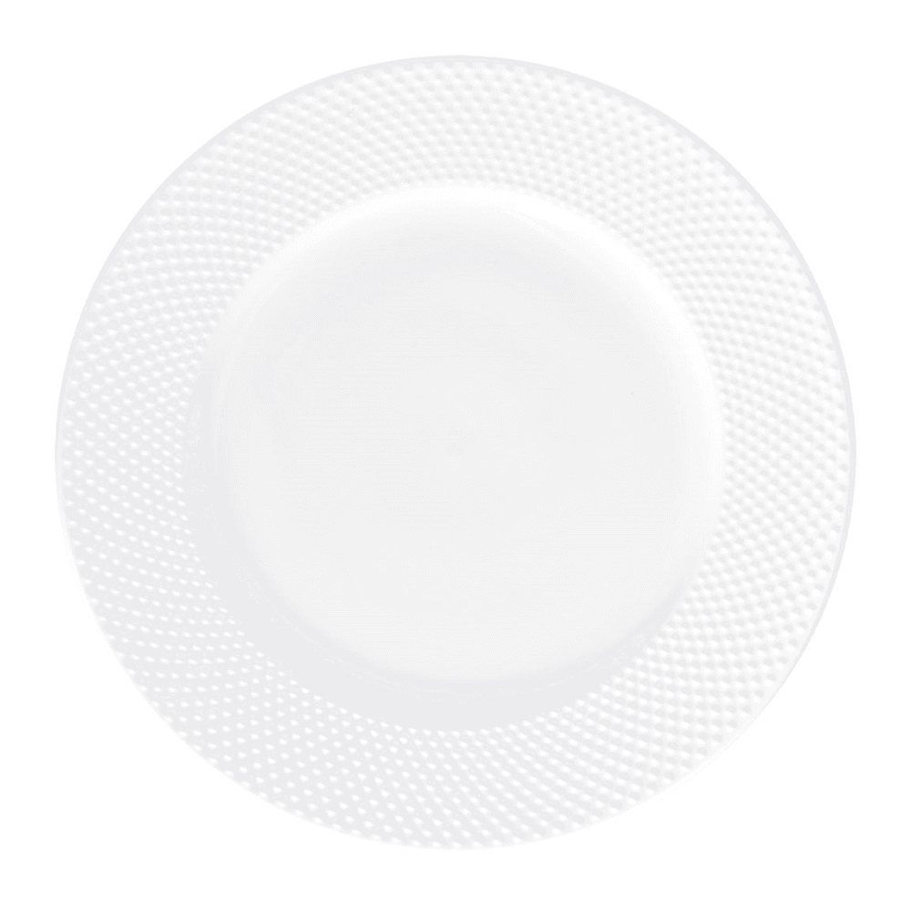 Richiamo Charger Plate, White
