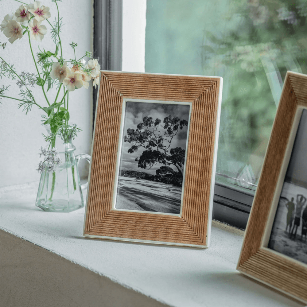 Langley Photo Frame, Brown