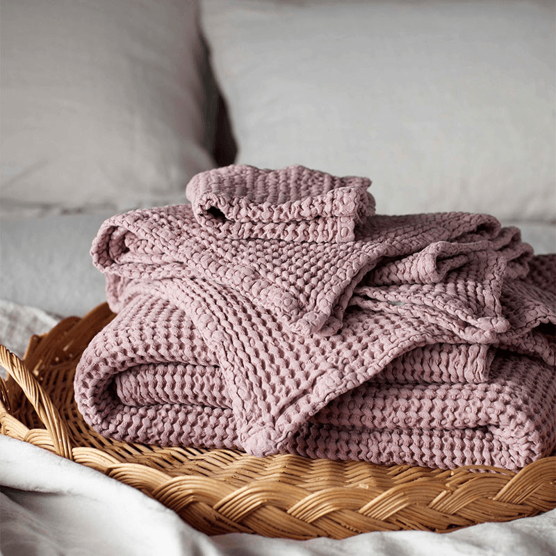 Cotton Waffle Bath Sheet