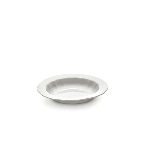 Image showing the Silhouette by Sergio Herman Set of 4 Pasta Plates, White product.