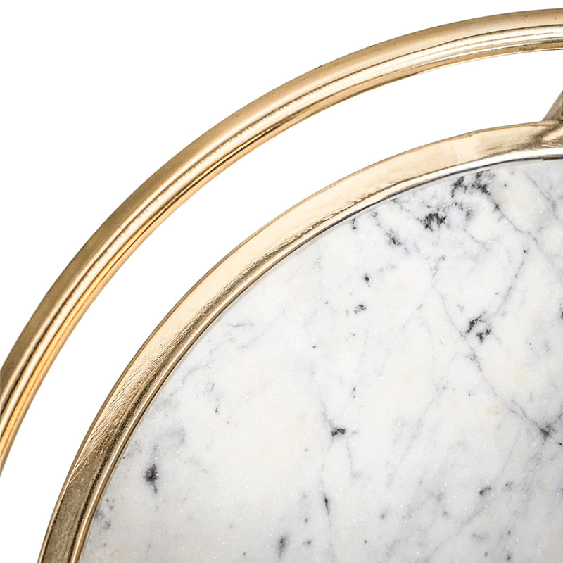 Opulence Set of 2 Nested Side Tables, Gold