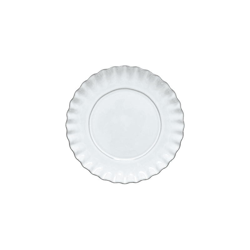 Festa Set of 6 Dessert Plates, White