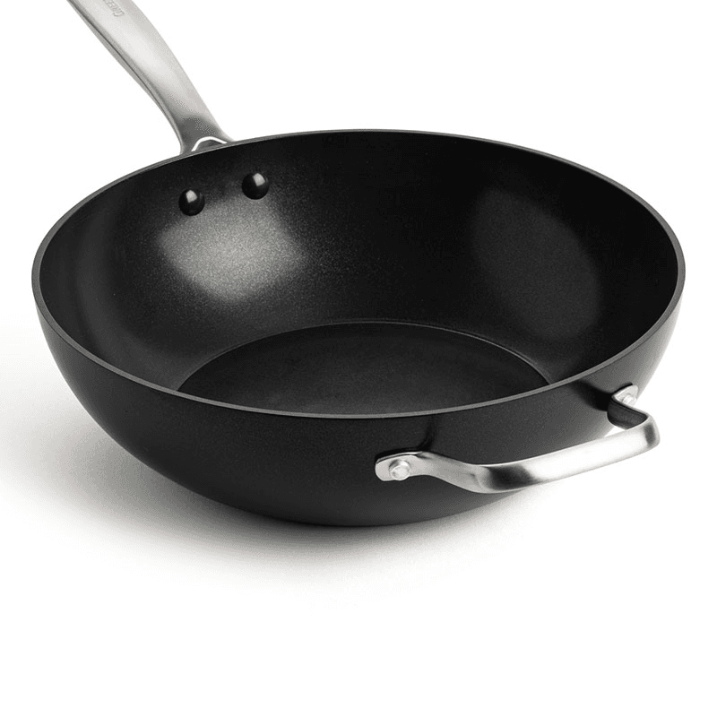 Copenhagen Non-Stick Wok, Black