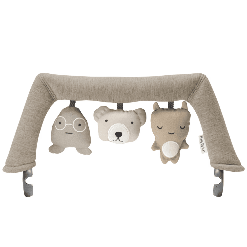 Soft Friends Baby Bouncer Toy, Neutrals
