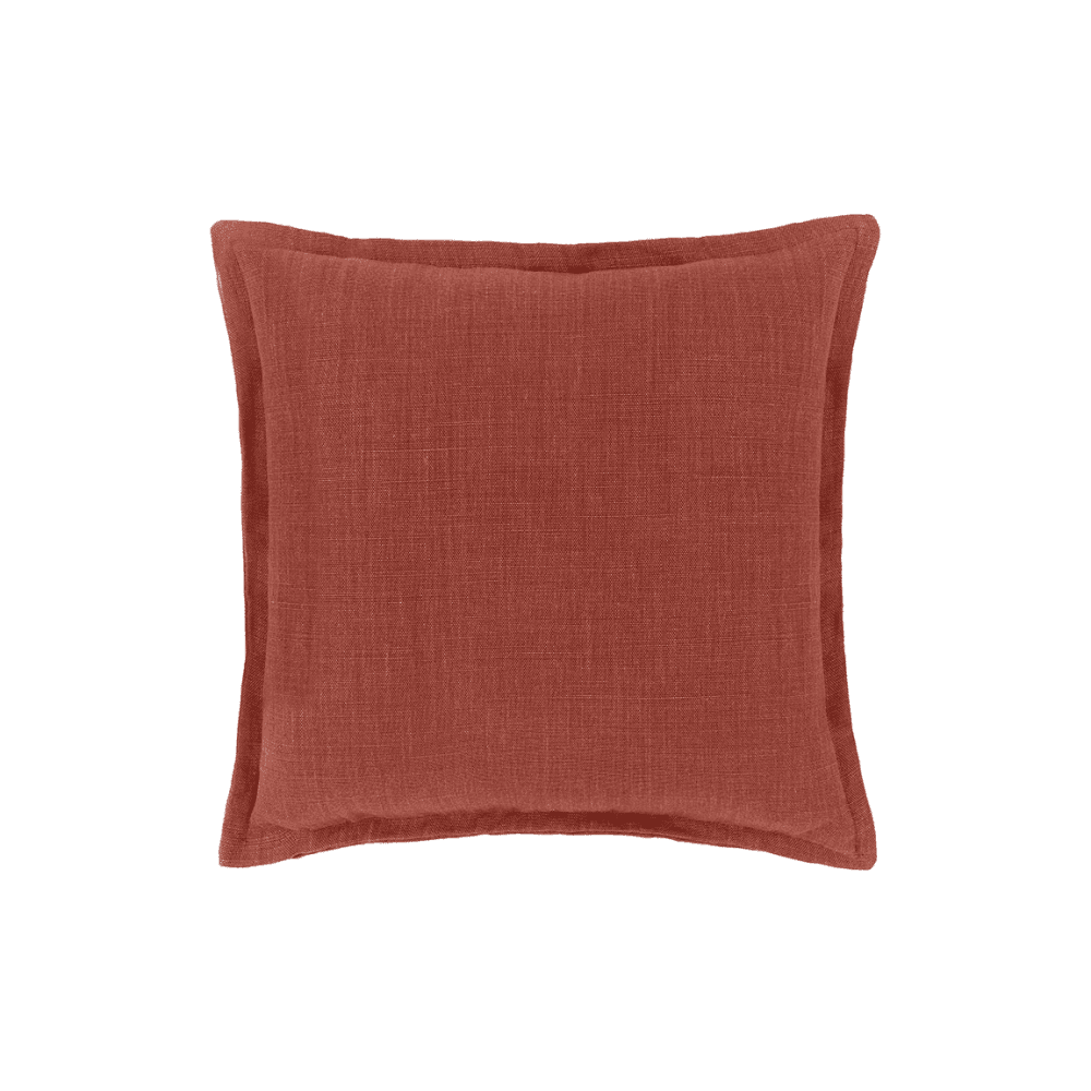 Rosalyn Linen Cushion, Saffron
