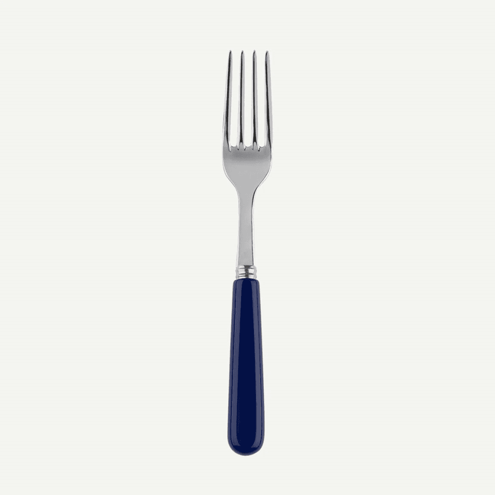 Pop Unis Salad Fork, Navy Blue